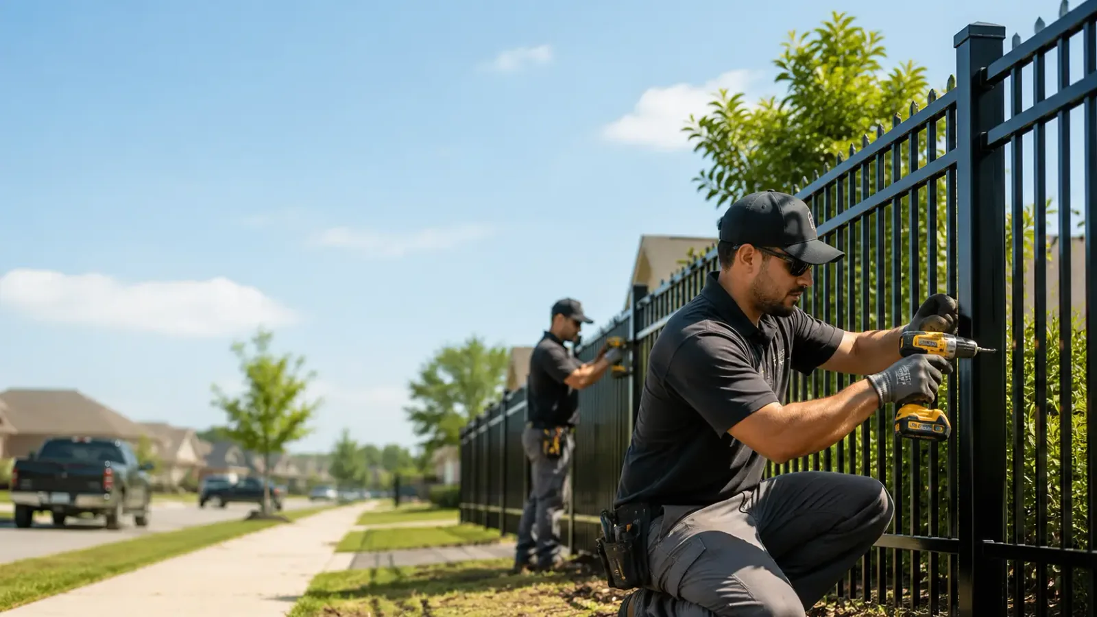 Metal Fence Installation in Atlantic, IA